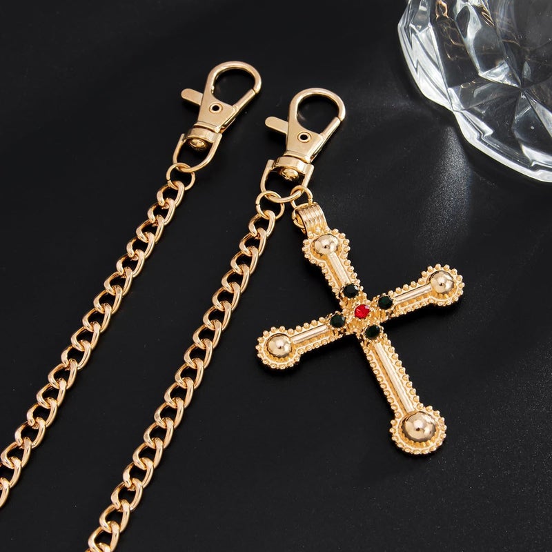 BOOSTIQ Pant Chains for Men Women Punk Rock Pocket Chains Turquoise Wallet Chain Western Country Cowboy Wallets Chain for Men - Image 5